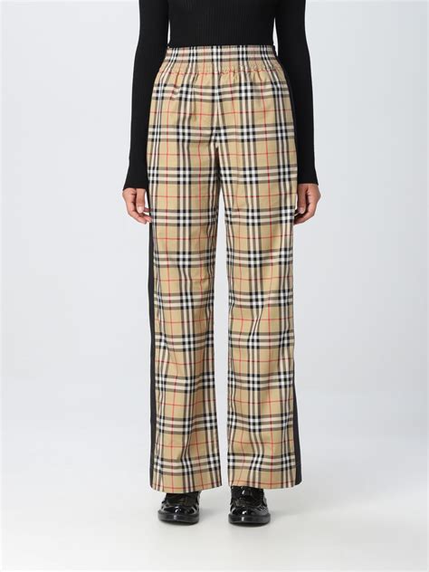 burberry womens pants